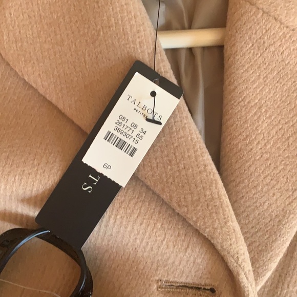 New Talbots coat with matching purse - Picture 3 of 4